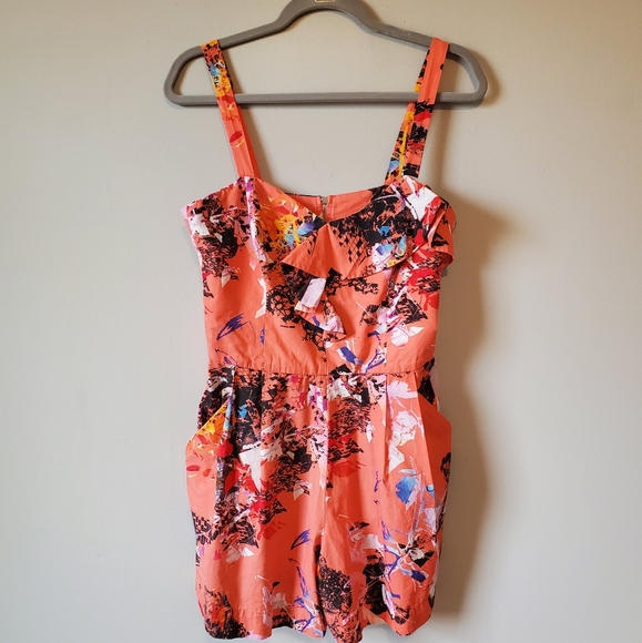 Other - Cavendish Brazil Retro Print Romper with Pockets
